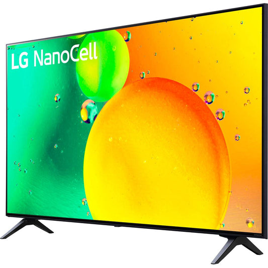 LG 43NANO75UQA 43 Inch HDR 4K UHD Smart NanoCell LED TV, 2022 - Refurbished