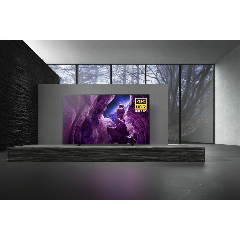 Sony XBR65A8H 65" A8H 4K Ultra HD OLED TV (2020) with Deco Gear Soundbar Bundle
