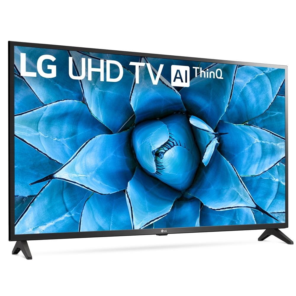 LG 43" UHD 4K HDR AI Smart TV 2020 Model with Deco Gear Soundbar Bundle
