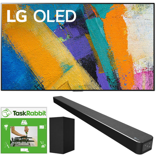 LG 55" GX 4K Smart OLED TV w/ AI ThinQ (2020 Model) + LG SN6Y Soundbar Bundle