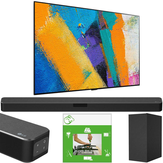 LG OLED77GXPUA 77" OLED TV GX Class Smart 4K (2020) + LG SN5Y Sound Bar Bundle