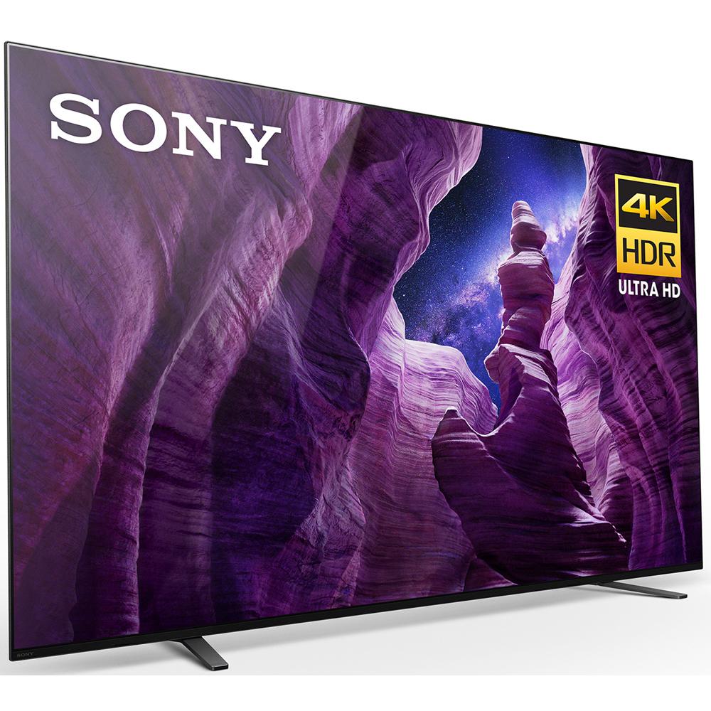 Sony XBR65A8H 65-inch A8H 4K OLED Smart TV (2020) + Movies Streaming Pack