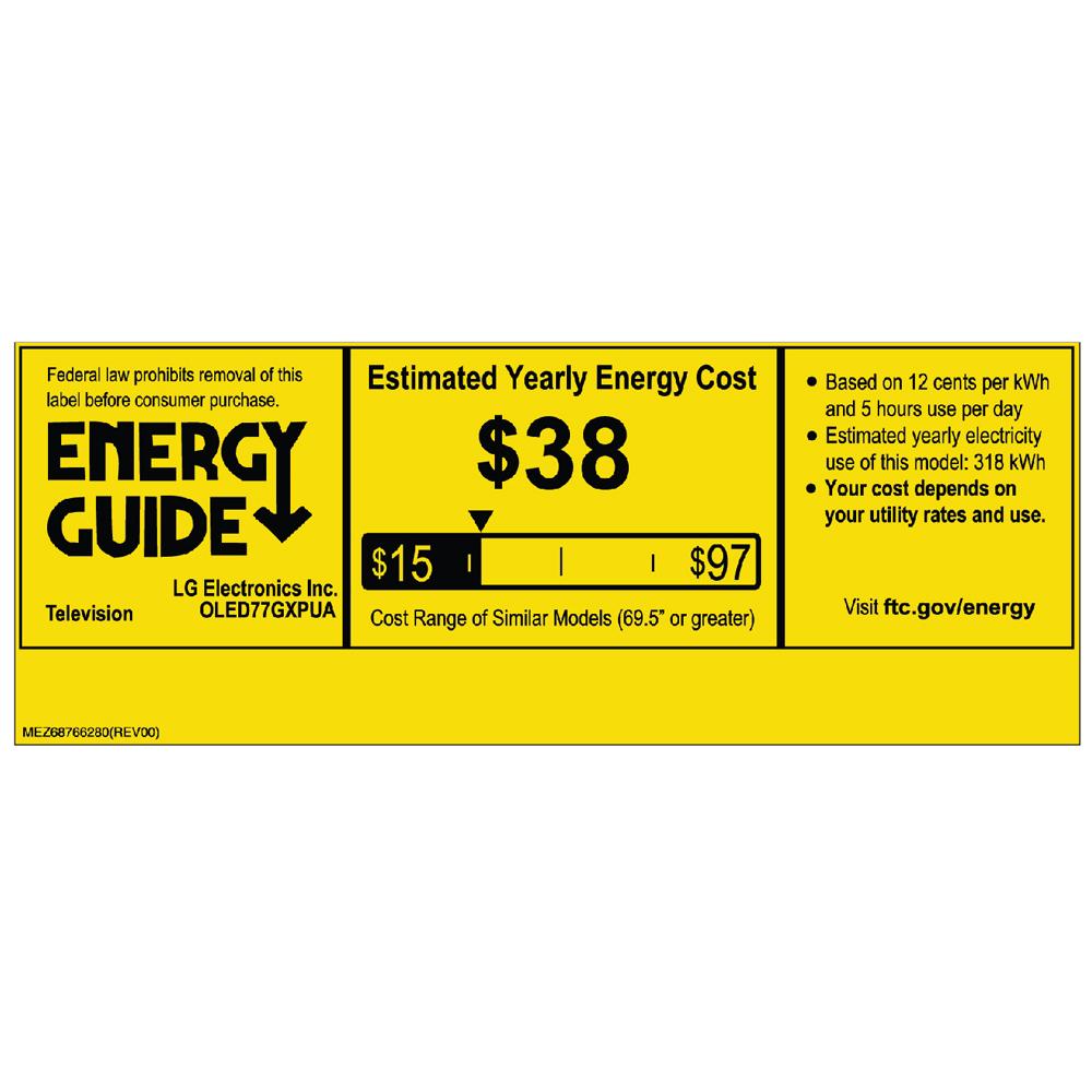 LG OLED77GXPUA 77" GX 4K OLED TV w/ AI ThinQ (2020 Model) with GX Soundbar Bundle