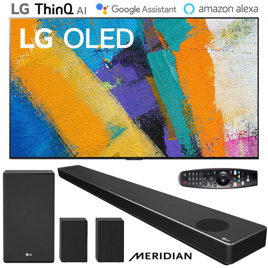 LG OLED65GXPUA 65" GX 4K OLED TV w/ AI ThinQ (2020) Bundle with SN11RG Soundbar