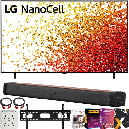 LG 43 Inch 4K Nanocell TV 2021 Model with Soundbar Bundle