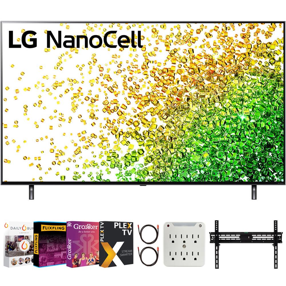 LG 50" NanoCell 80 Series LED 4K UHD Smart webOS TV 2021 with Movies Streaming Pack