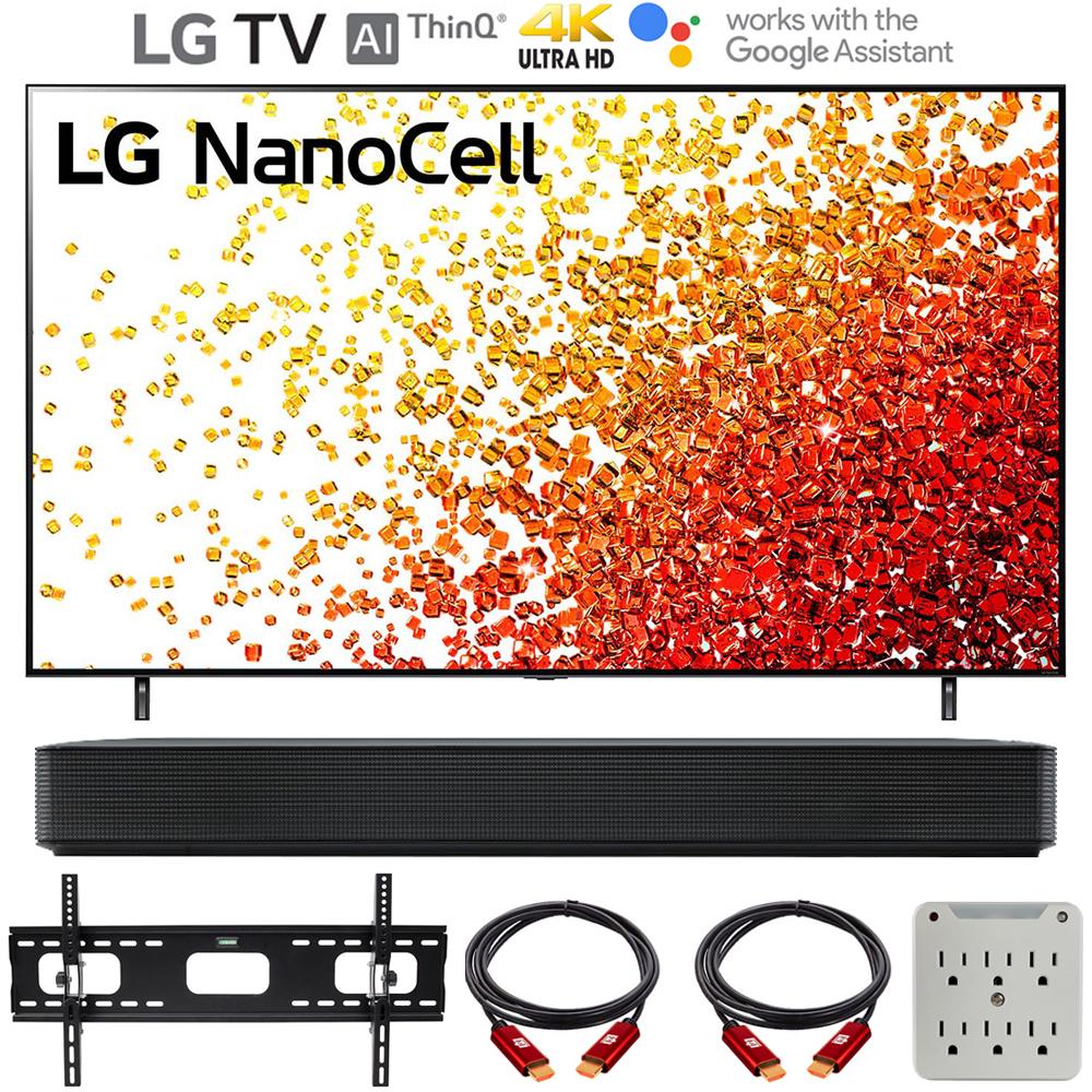 LG 43NANO75UPA 43 Inch 4K Nanocell TV 2021 with LG SK1 Soundbar Bundle