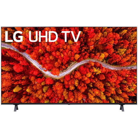 LG 55UP8000PUA 55 Inch 4K UHD Smart webOS TV 2021 with LG SK1 Soundbar Bundle