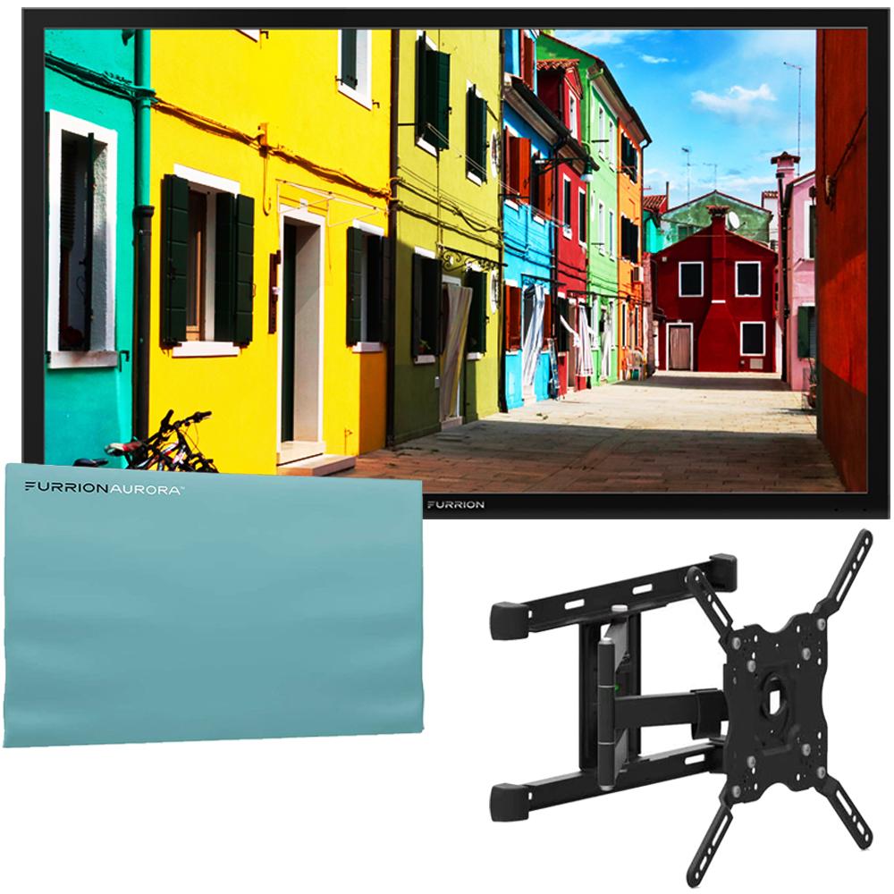 Furrion 65" Partial Sun 4K UHD Outdoor TV w/ Furrion Mount +Weatherproof Cover