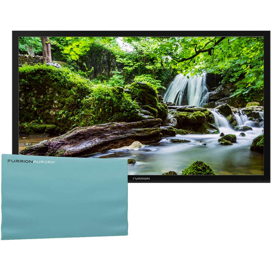 Furrion FDUF55CBS 55" Full Shade 4K UHD Outdoor 2021 TV w/ Weatherproof TV Cover