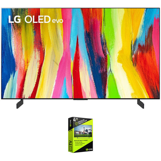 LG OLED83C2PUA 83 Inch HDR 4K Smart OLED TV 2022 w/ 4 Year Extended Warranty