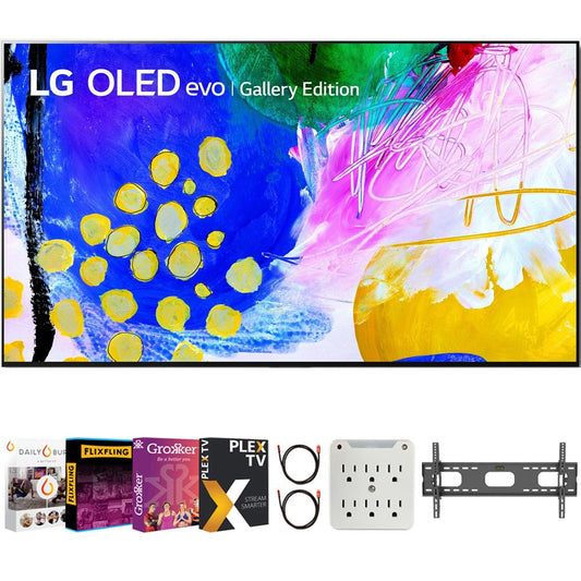LG 65 Inch HDR 4K Smart OLED TV 2022 with Movies Streaming Pack