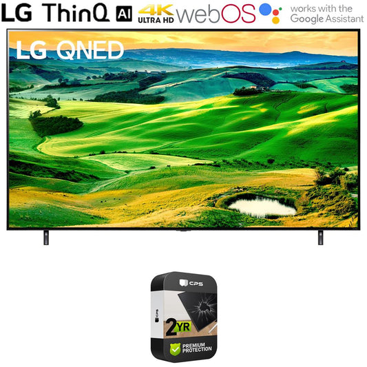 LG 50QNED80UQA 50 Inch QNED Mini-LED Smart TV (2022) w/ 2 Year Extended Warranty