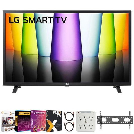 LG 32LQ630BPUA 32 Inch HDR Smart LCD HD TV (2022) with Movies Streaming Pack