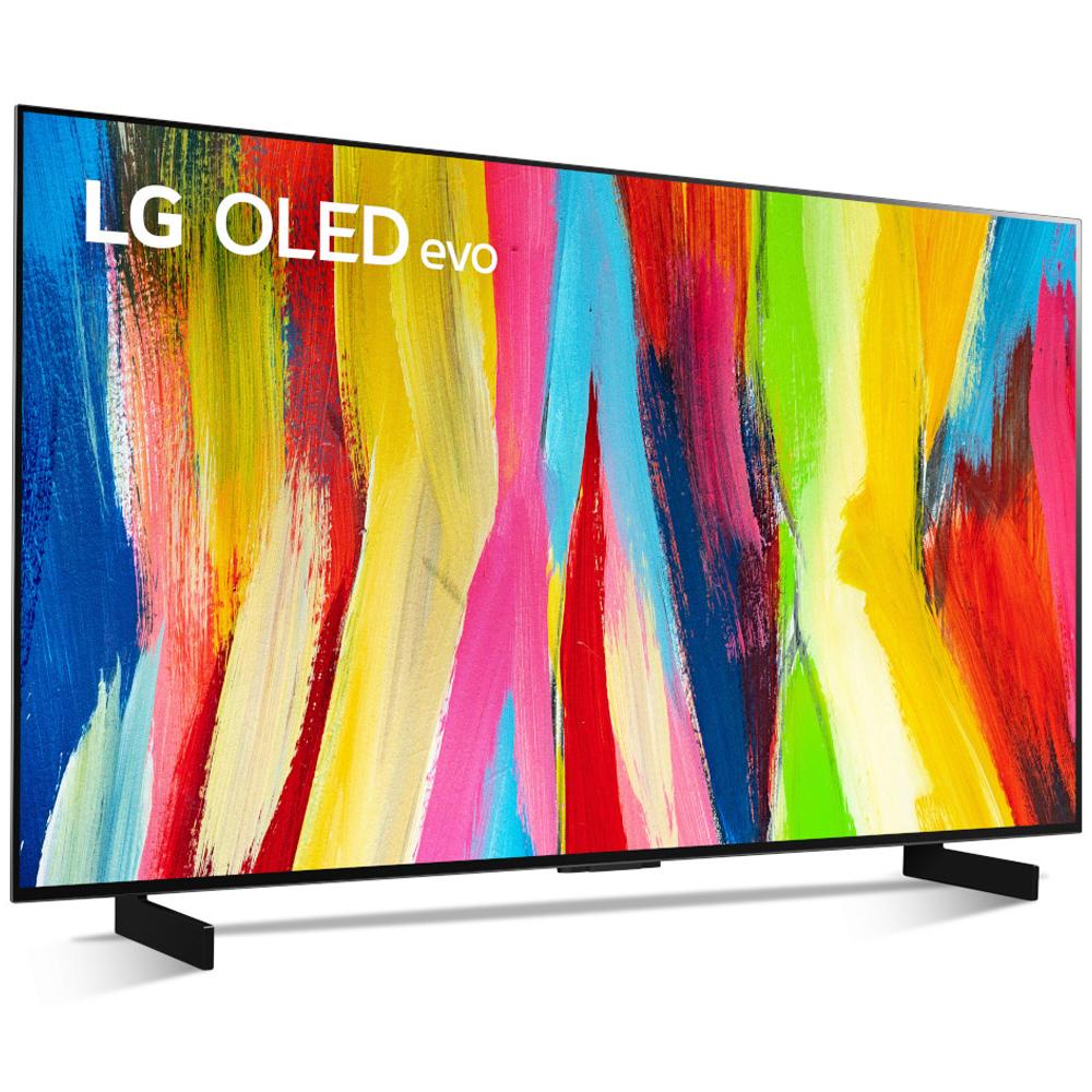 LG OLED83C2PUA 83" HDR 4K Smart OLED TV 2022 w/ LG SP7Y High Res Audio Sound Bar
