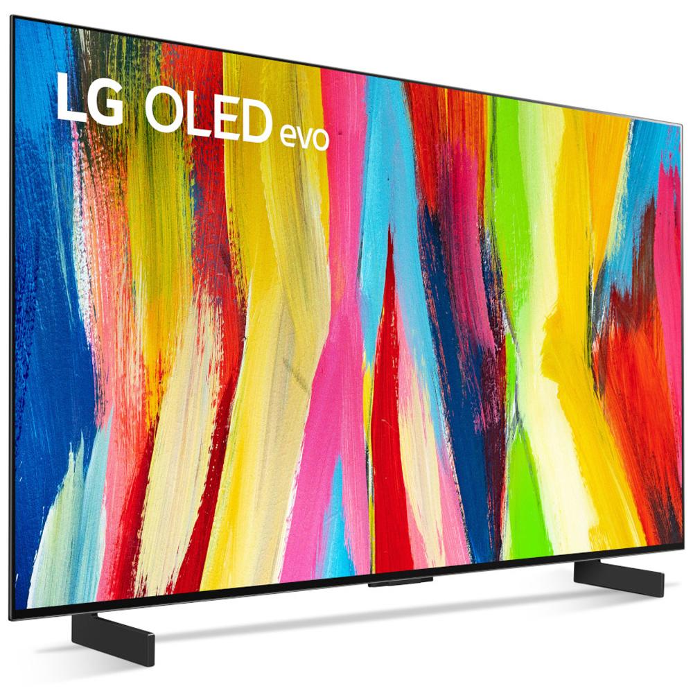 LG OLED77C2PUA 77" HDR 4K Smart OLED TV 2022 w/ LG SP7Y High Res Audio Sound Bar