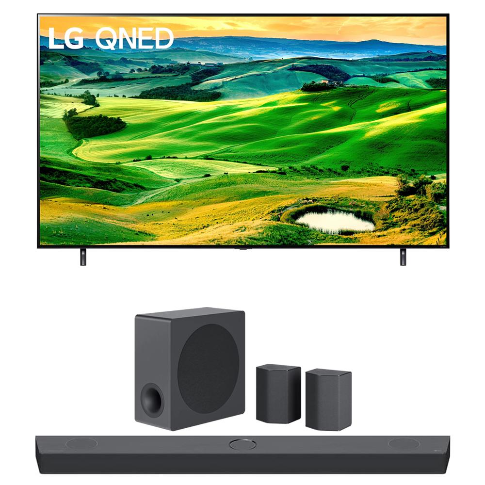 LG 50QNED80UQA 50" QNED Mini-LED Smart TV 2022 w/ LG S95QR High Res Audio Sound Bar
