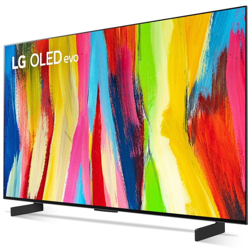 LG OLED83C2PUA 83" HDR 4K Smart OLED TV 2022 + LG S65Q Soundbar + Rear Speaker Kit