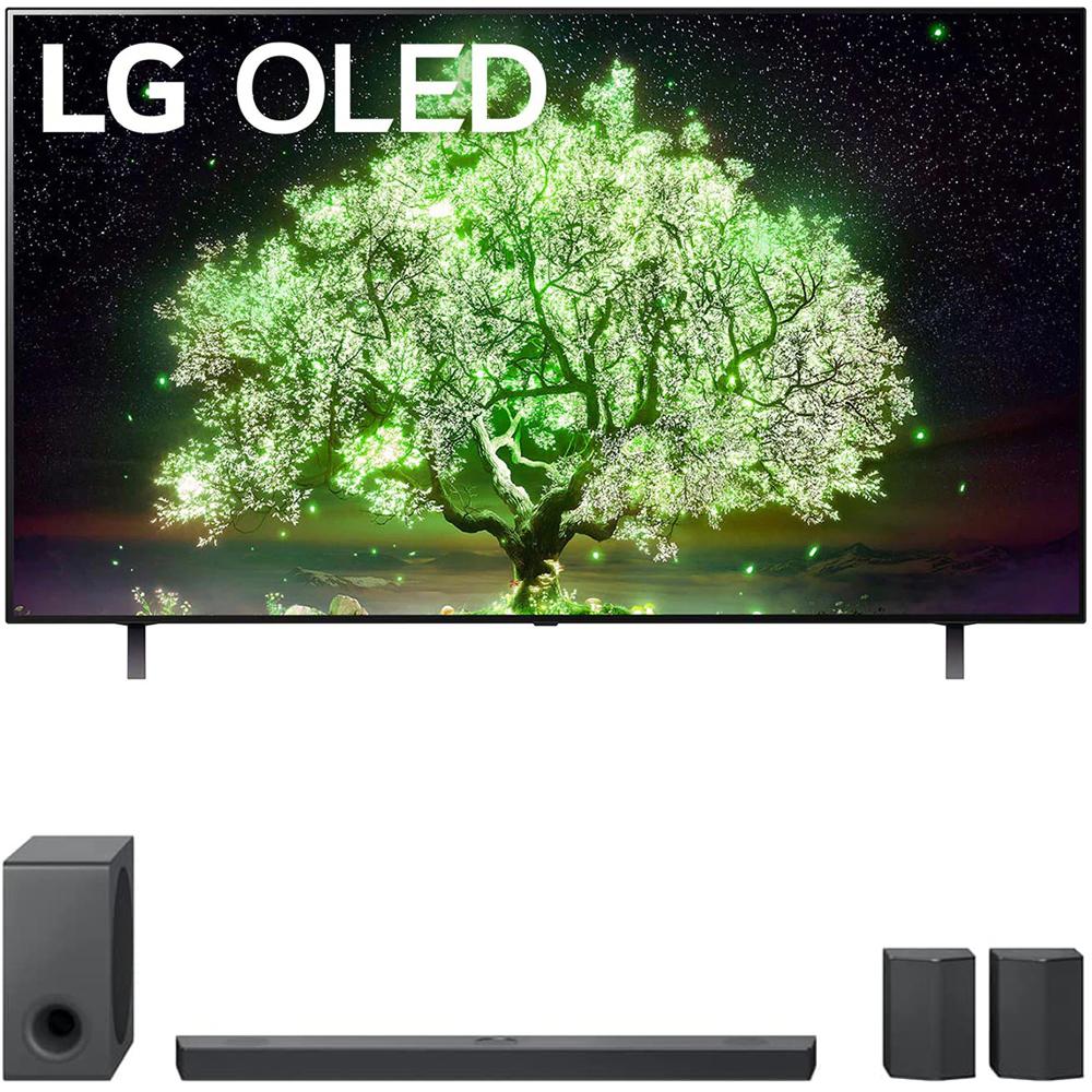 LG 48 Inch A1 Series 4K HDR Smart TV With AI ThinQ 2021 + LG 9.1.5 ch Sound Bar