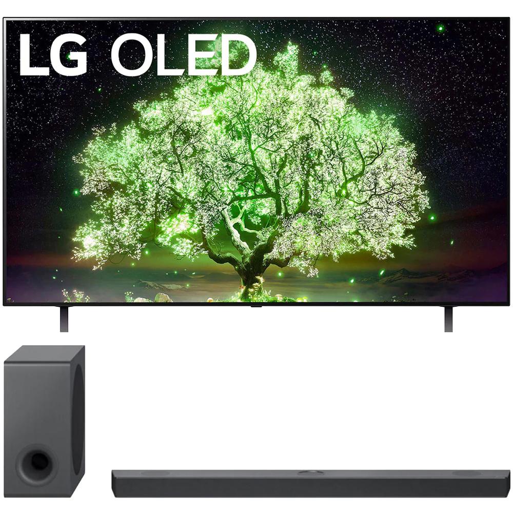 LG 48" A1 Series 4K HDR Smart TV AI ThinQ (2021) + S90QY 5.1.3 ch Audio Sound Bar