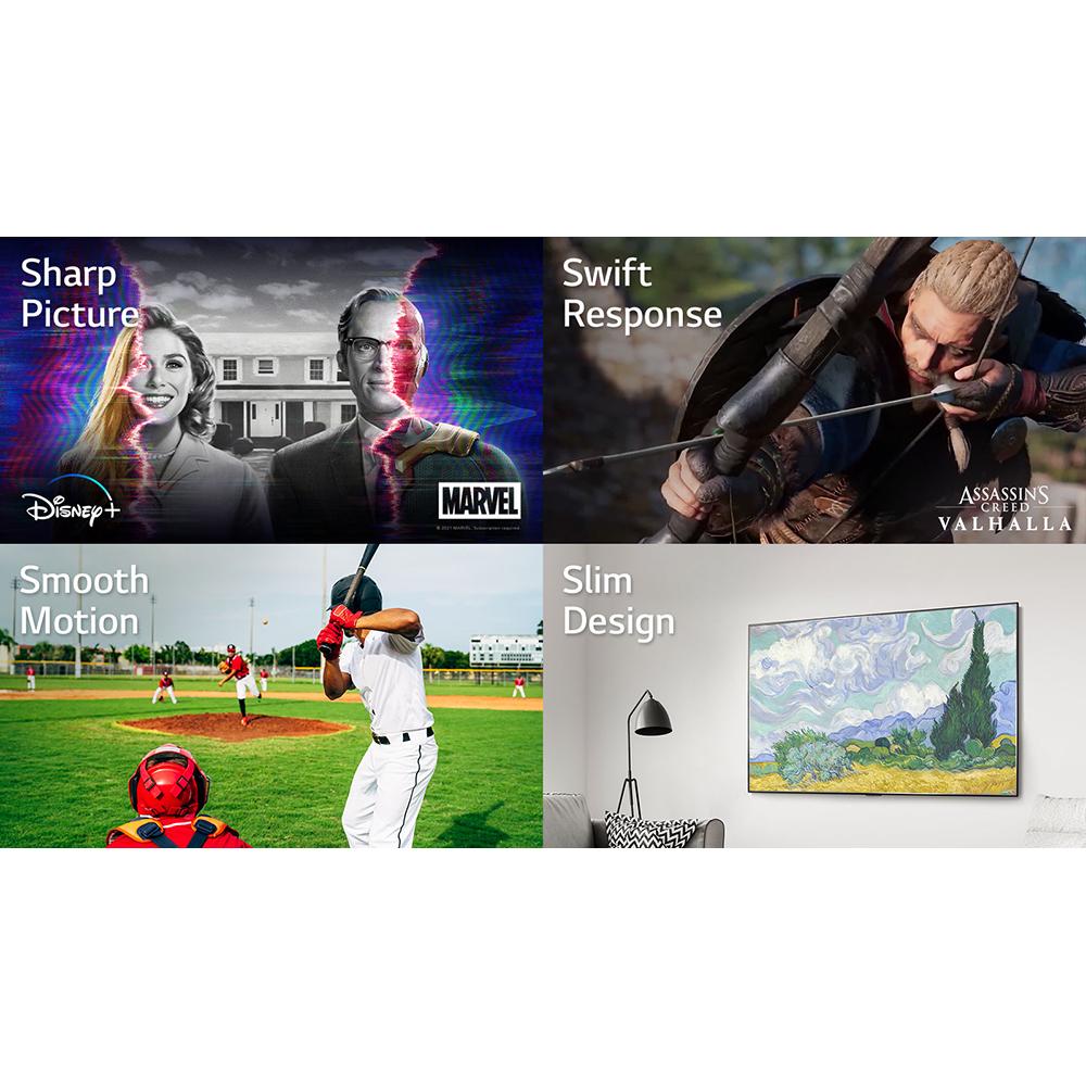 LG 55 Inch OLED evo Gallery TV (2021 Model) + S90QY 5.1.3 ch Audio Sound Bar