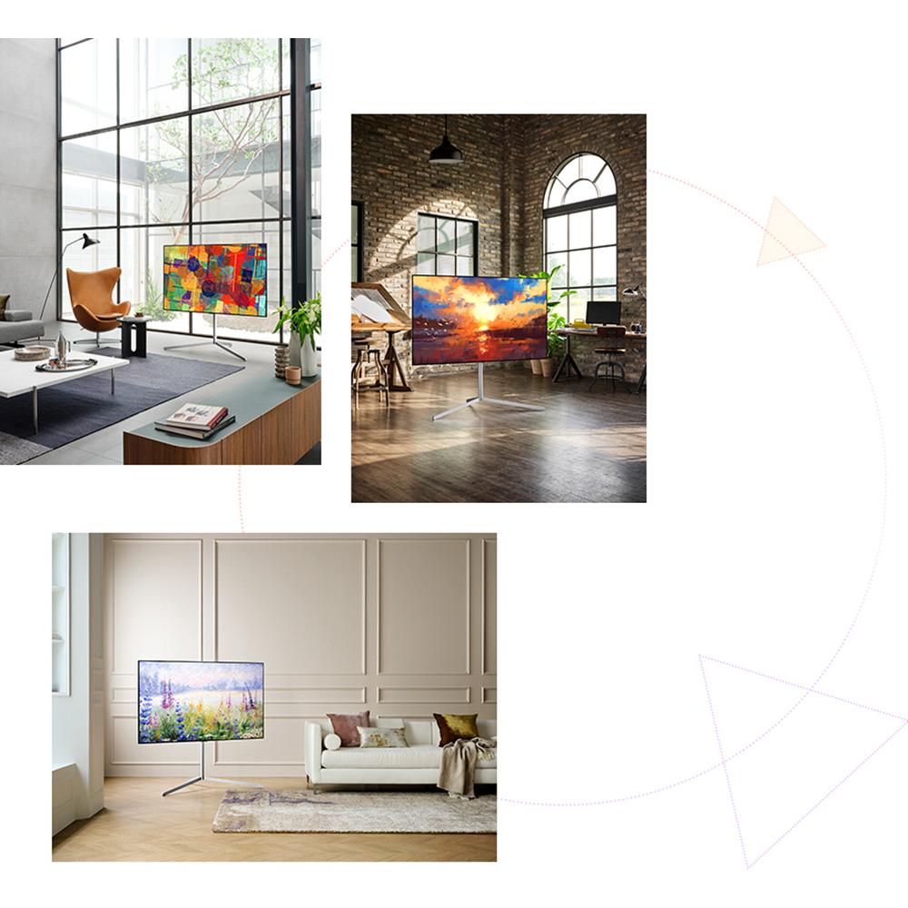 LG 55 Inch OLED evo Gallery TV (2021 Model) + S90QY 5.1.3 ch Audio Sound Bar